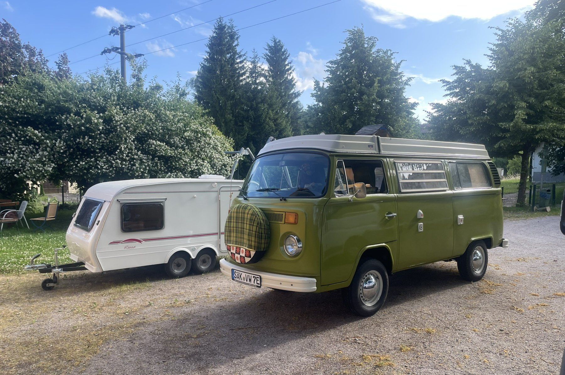 Veicoli da campeggio: Mini Micro Wohnwagen 230 kg Caravan  Oldtimer – Usato da Rickenbach venduto da Wisserle 8