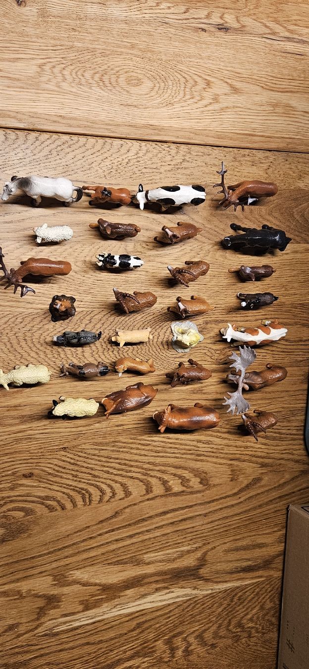 Giocattoli: Tierfiguren Set Bauernhoftiere Wildtiere – Usato da Matten b. Interl venduto da fla_s8sd 4