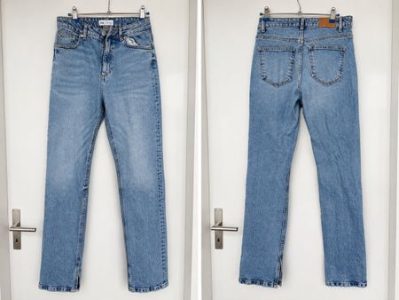 Jeans Denim Zara Frau Gr. 36
