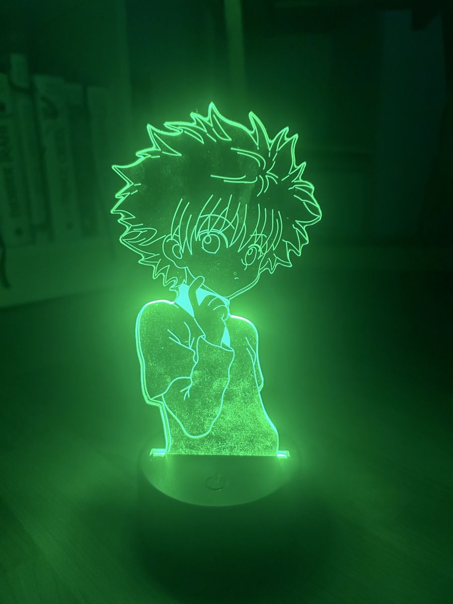 Tutte le decorazioni: Lampe LED 3D Killua Hunter x Hunter – Usato da Perrefitte venduto da Tess_zmp 4