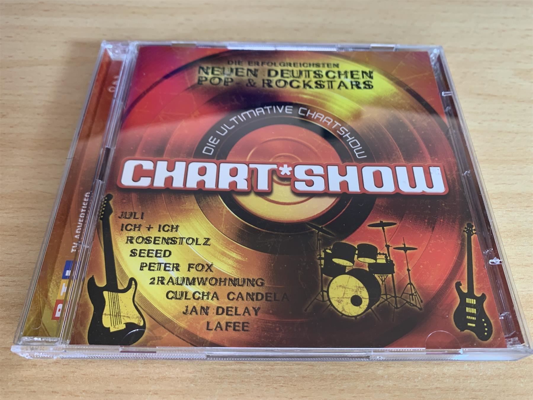 CD: Chart Show - Deutschen Pop & Rock - 2 CD – Usato da Rikon im Tösstal venduto da Alpenmutz
