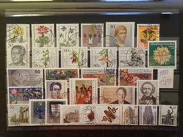 Berlin Briefmarken 1983-1988 gestempelt