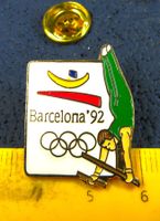 OLYMPIA PIN BARCELONA '92 KUNSTTURNEN BARREN