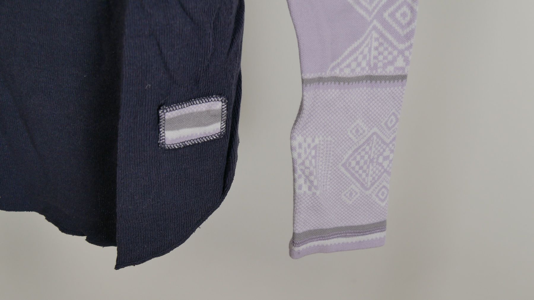 Maglioni & Felpe: Norweger Pullover Sweatshirt Sweater Muster navy lila – Nuovo (secondo la descrizione) da Zürich venduto da julia_vina 1