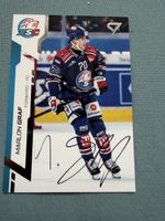 Marlon Graf ZSC Hockey Card signiert 