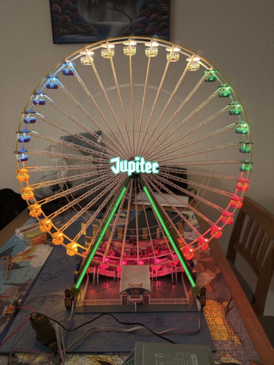 Faller Kit di modellismo & Modellini statici: Faller Jupiter Riesenrad – Usato da Obbürgen venduto da Arkasha-Hitech