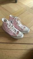 Converse All Star Schuhe rosa mit Muster gebraucht