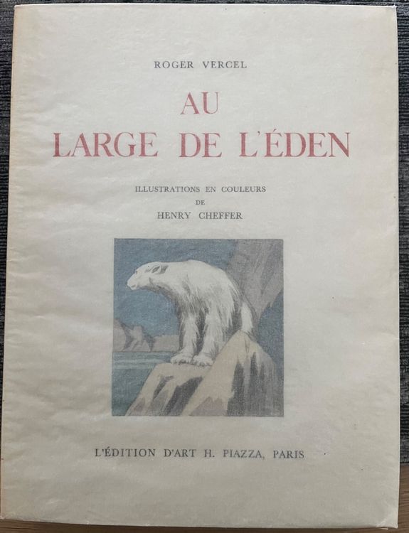 Roger Vercel - Au Large De L'Eden - 1945 - Catawiki