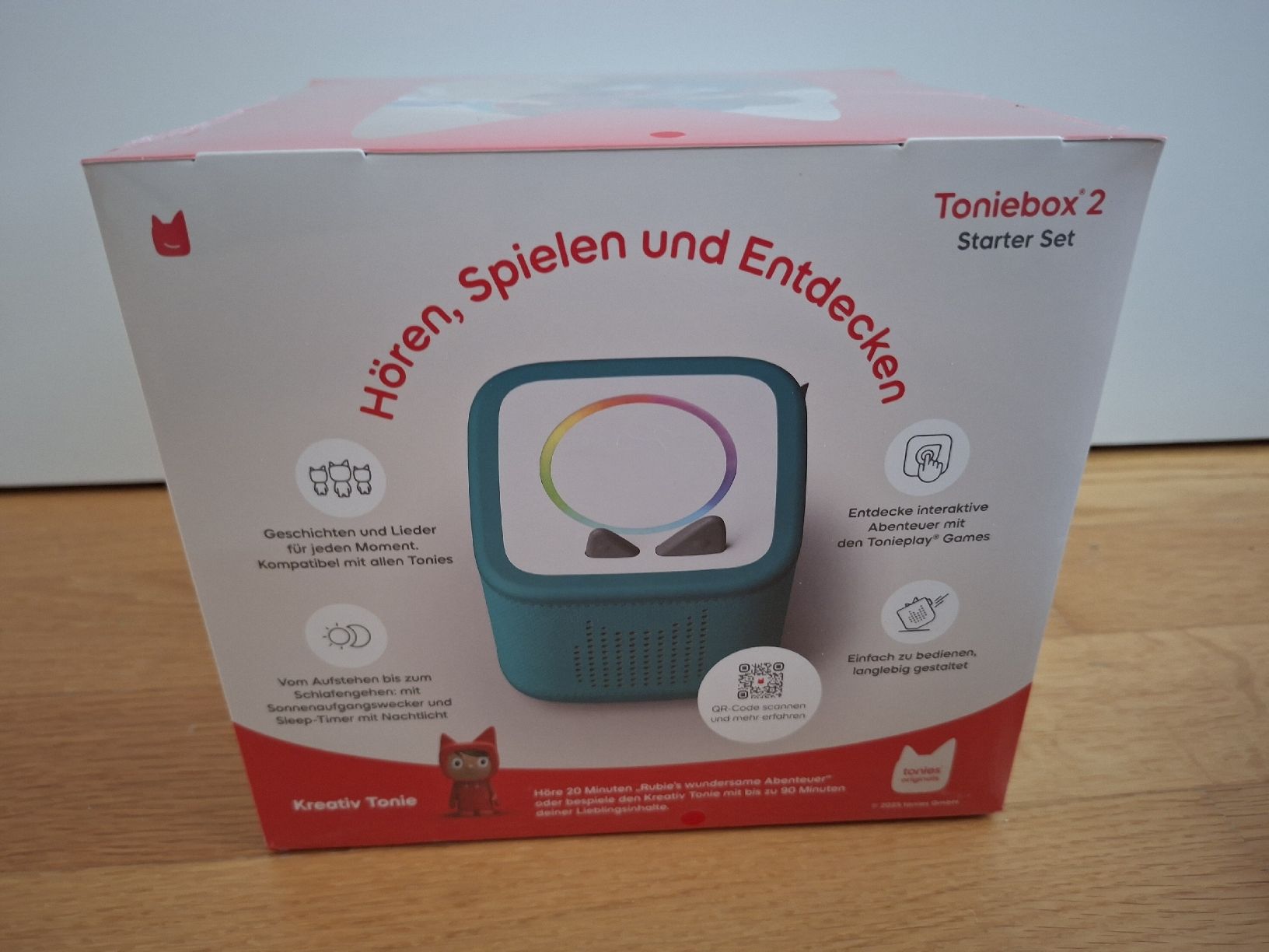 Hörbücher: Toniebox 2 Meeresgrün – Neu und originalverpackt aus Balterswil von Steineparadies 2