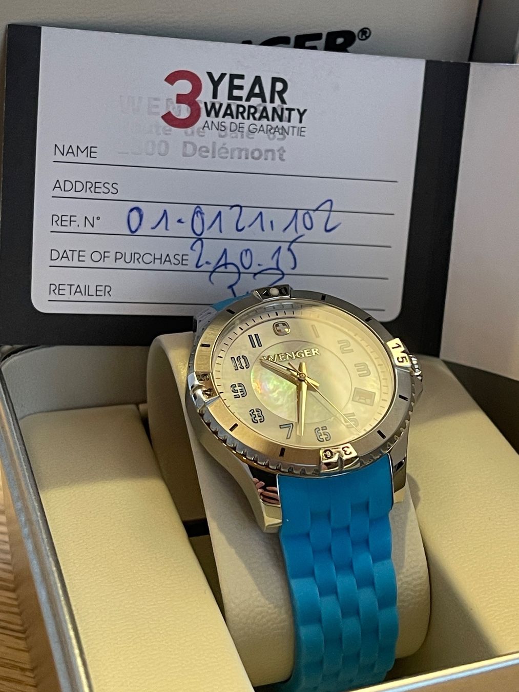 Wenger Orologi: WENGER Sportuhr – Nuovo e nell'imballaggio originale da Malix venduto da second_sale 4