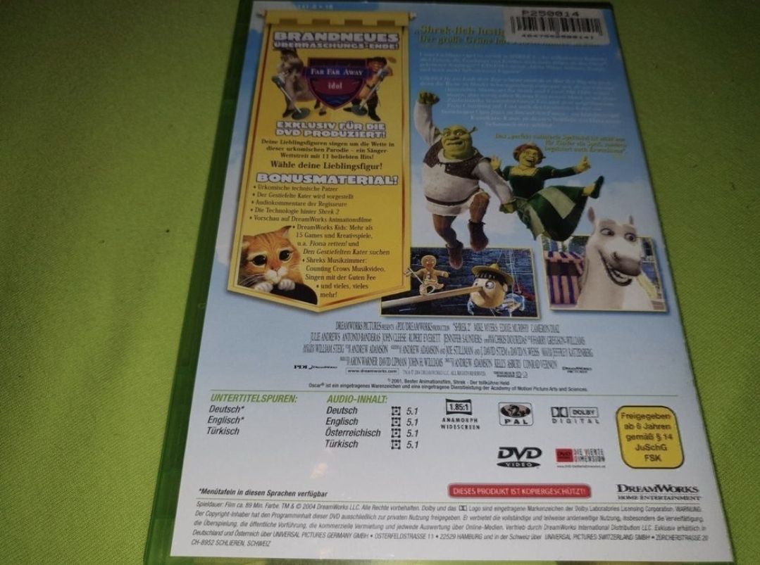 Tutti i DVDs: Film DVD Shrek 2 – Usato da Volketswil venduto da nibin99 1