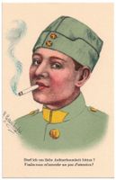 Militärhumor: Darf ich um liebe... (Hunziker #35)