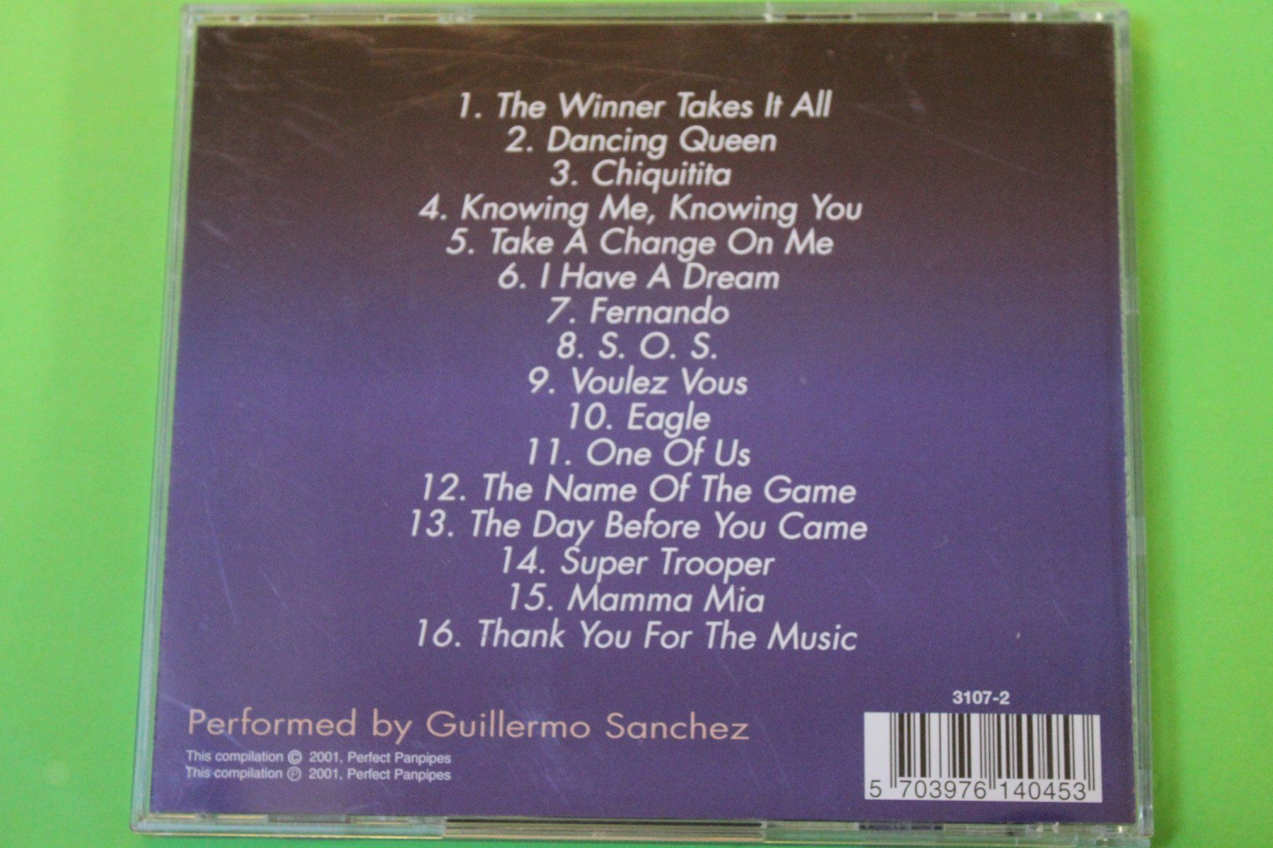 CDs: PERFECT PANPIPES - ABBA CD – D'occasion à Tübach par JamesStone 2