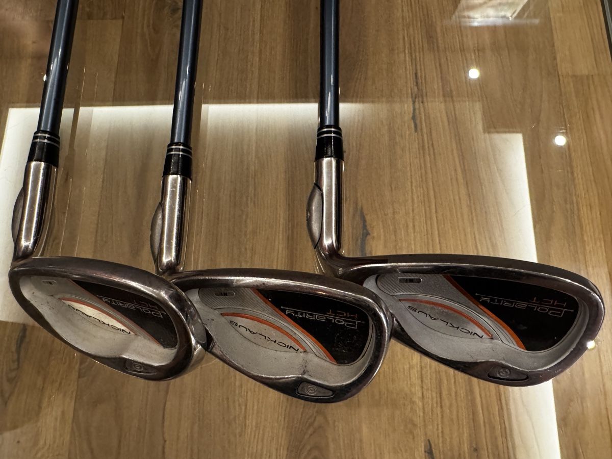 Mazze & Set: Jack Nicklaus Polarity HCT Eisen – Usato da Basel venduto da bau_6tk8 7