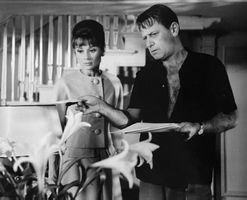Film, Audrey Hepburn & William Holden in "Sabrina"