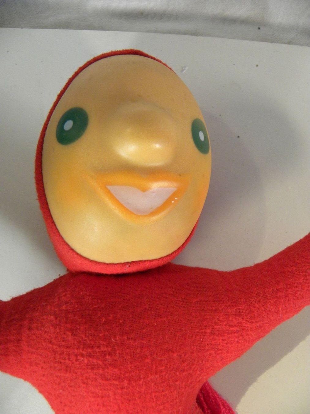 Puppen: Alte rote Original-Knorrlifigur – Gebraucht aus Reinach von Cargill 3