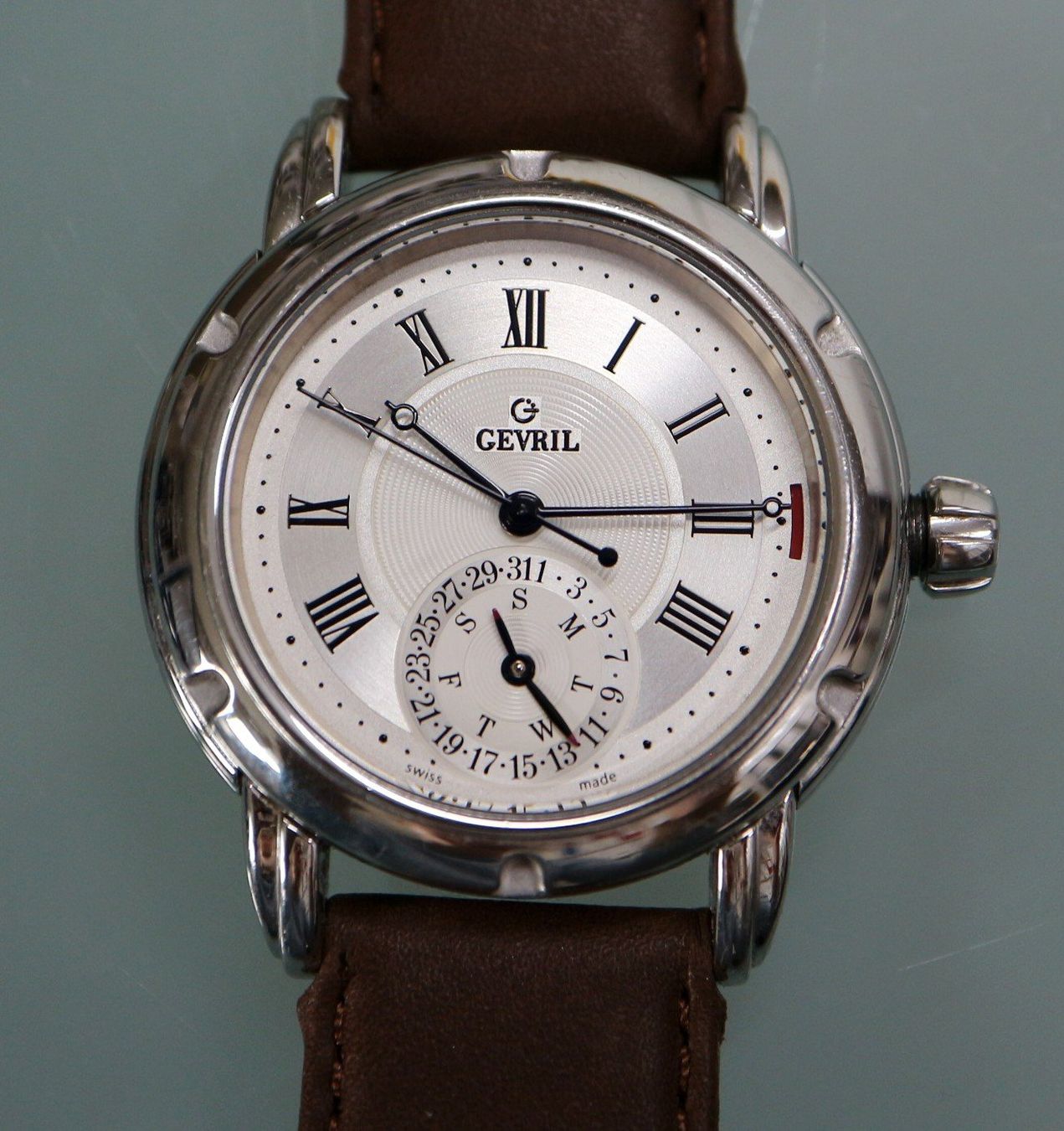 Orologi: Gevril Day Date Quartz, Kaliber C0110 – Usato da Bülach venduto da Uhrenwerkstatt 1