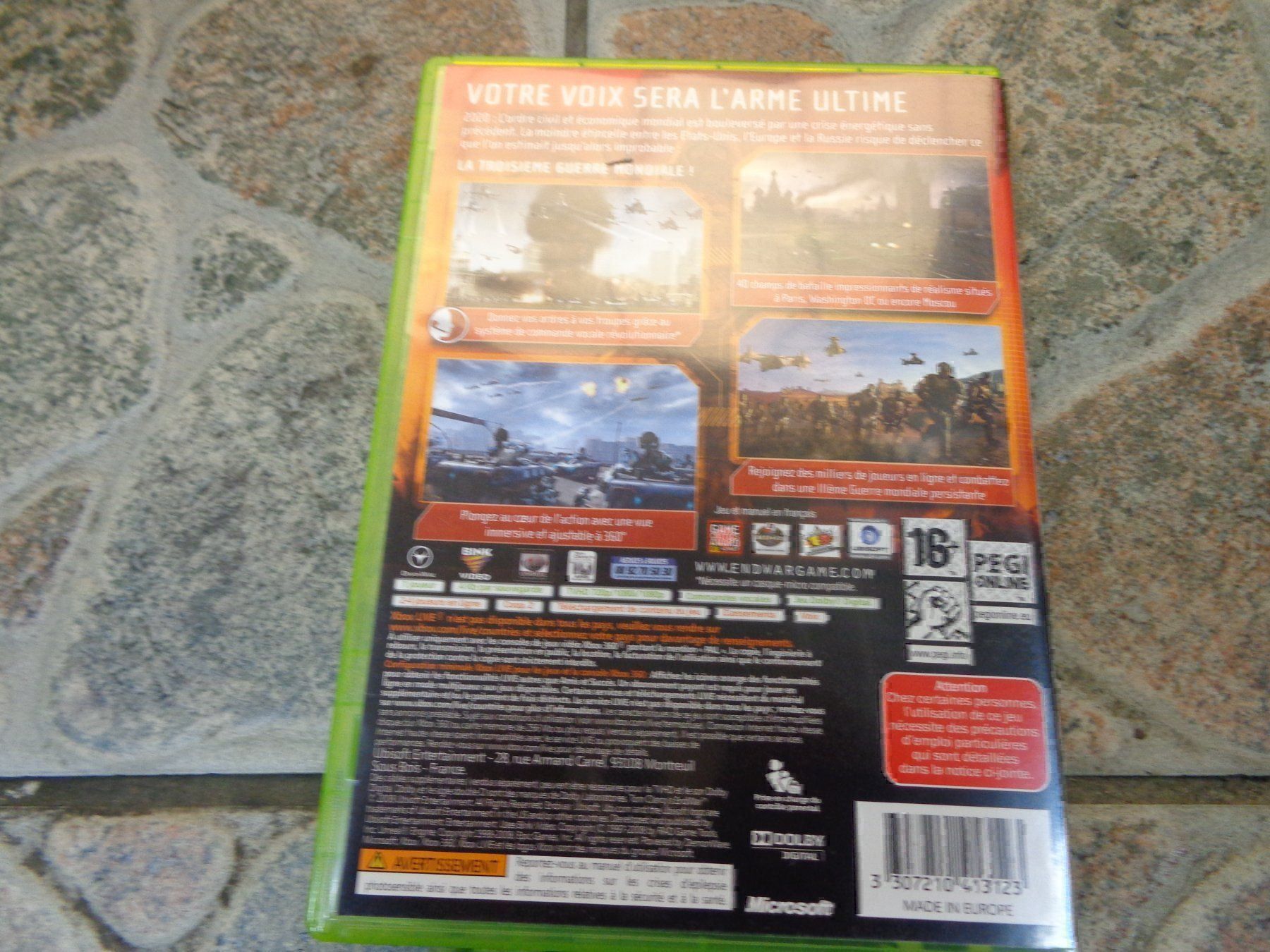 Spiele: Tom Clancy's Endwar (Francais) (xbox 360 – Gebraucht aus Olten von Disc-Ausverkauf 2