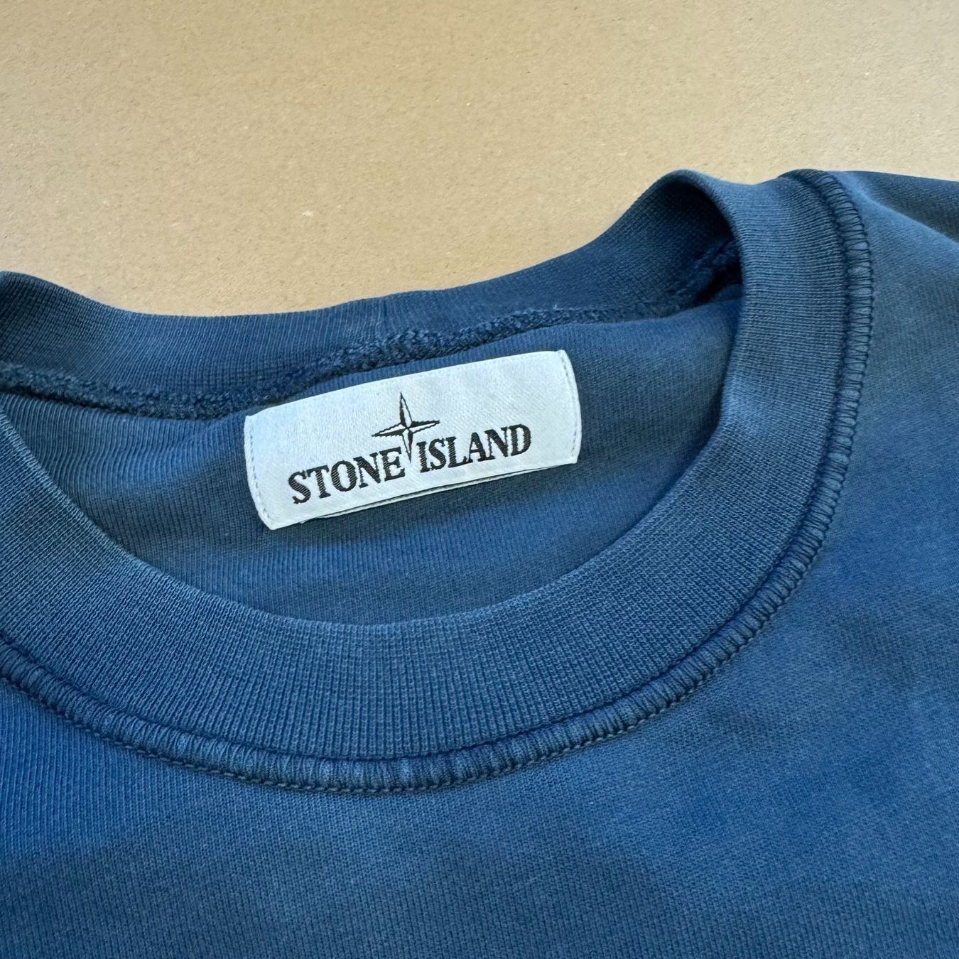 Stone Island Maglioni & Felpe: Stone Island navy-blue crewneck sweat pullover herren S – Usato da St. Gallen venduto da sourced_limited 1