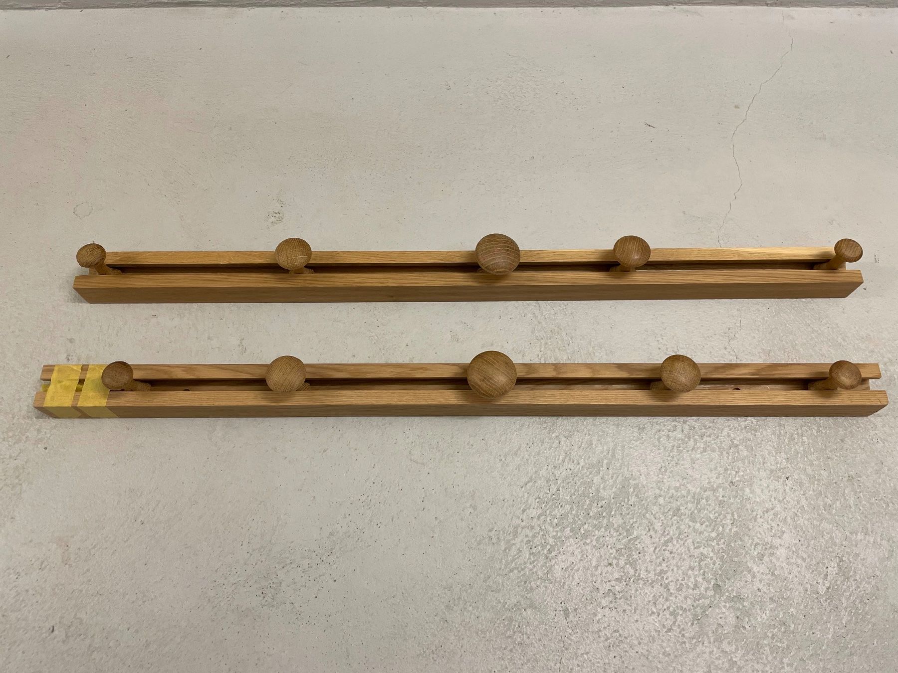 Guardaroba: Applicata Track Coat Rack 2x 90cm – Nuovo (secondo la descrizione) da Zürich venduto da kostiss 4