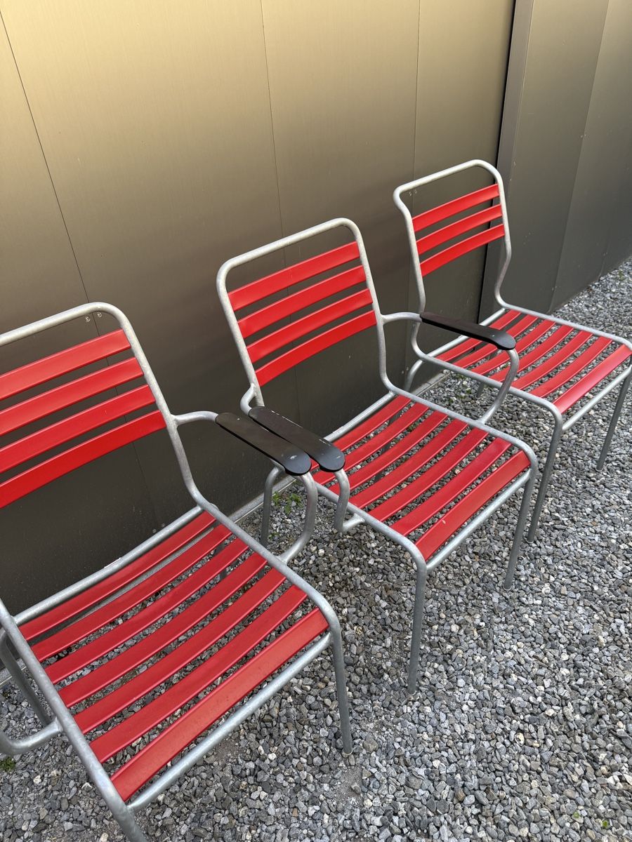 Tavoli: Gartentisch von Schaffner rot – Usato da Horgen venduto da Pezi8810 6