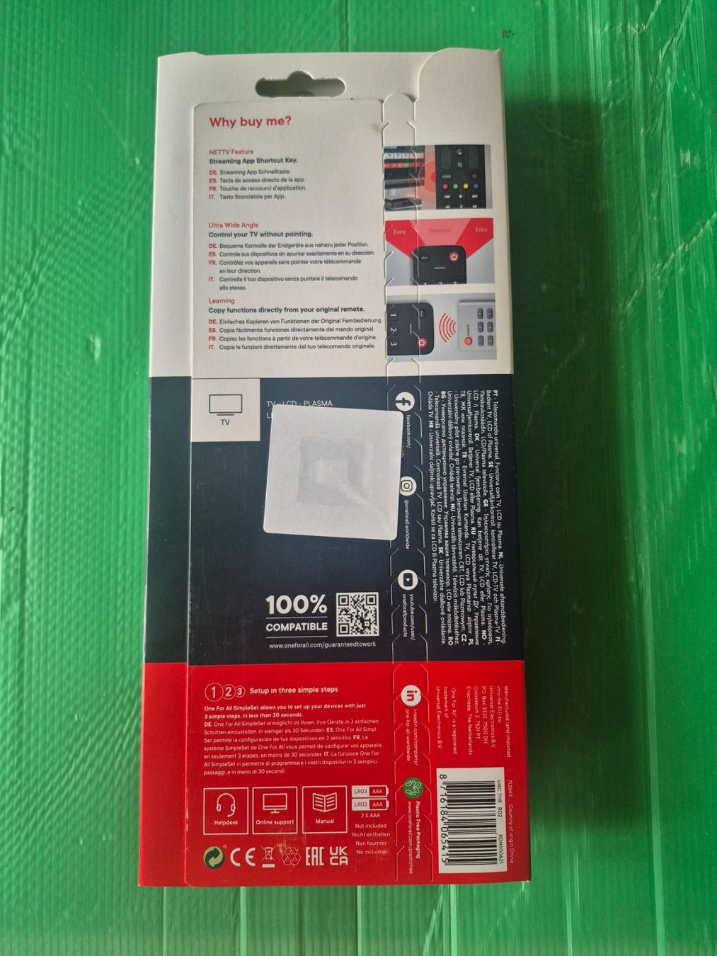 Fernbedienungen: Télécommande tv universelle – Neu und originalverpackt aus Le Locle von archerblanc 1
