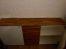 Sideboard / Kommode Holz-Weiss – 180 × 80 × 40 cm