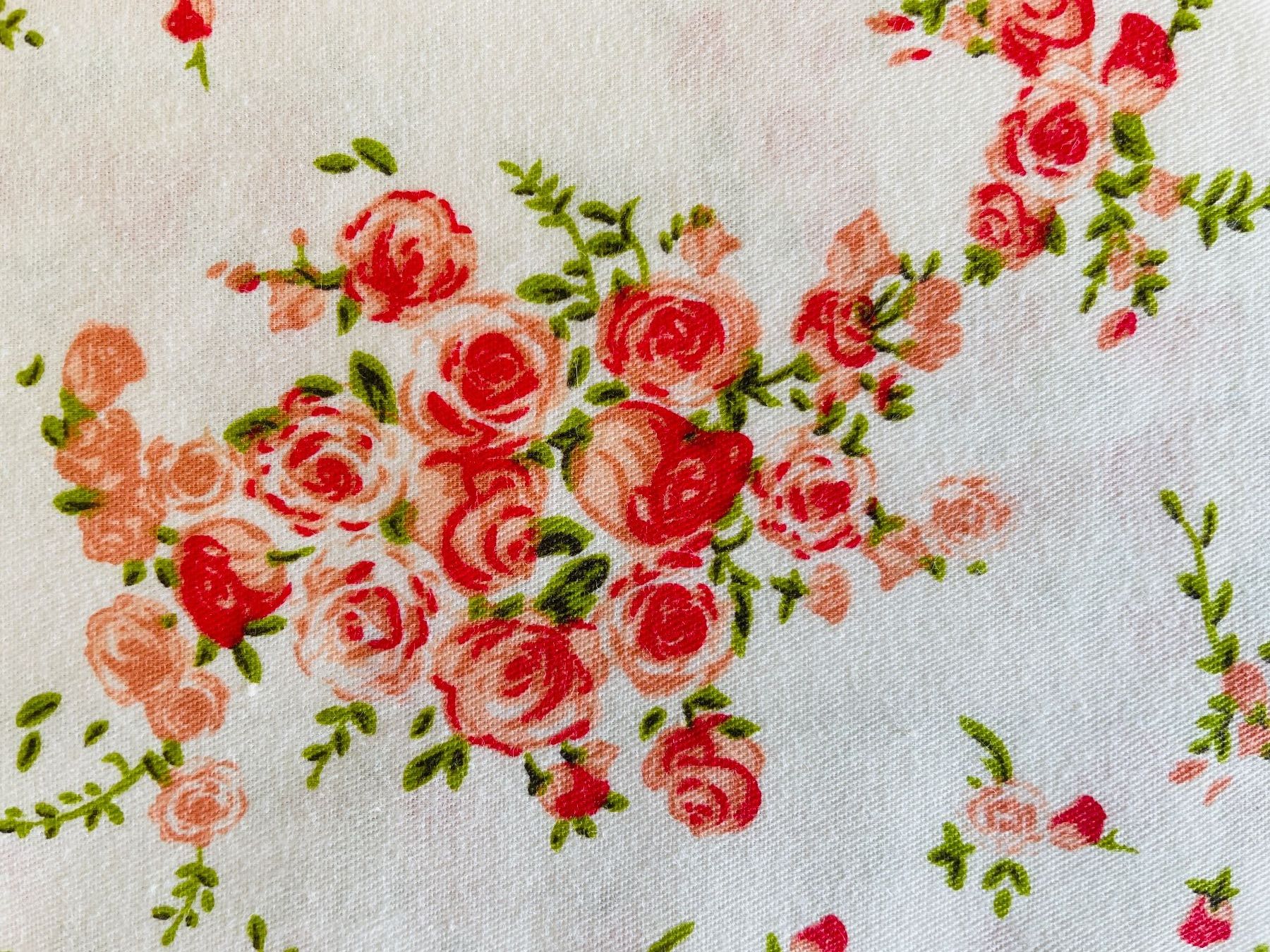 Tessuti: 3 Fat quarter/Coupons patchwork & couture - Champs fleuris – Nuovo e nell'imballaggio originale da Gland venduto da san_xz5j 3