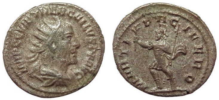 Tutti le monete: TREBONIANUS GALLUS Antoninianus – Usato da La Sarraz venduto da classicworldcoins