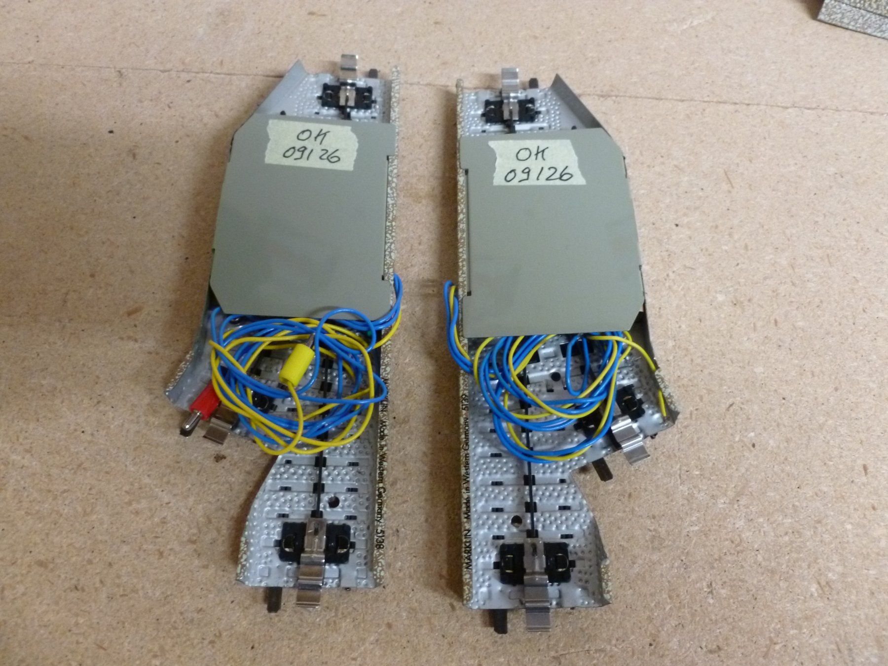 Märklin Modellini di ferrovie: 6 variable Weichen mit Gleisstück 5102 – Usato da Oberbipp venduto da Vifu 5