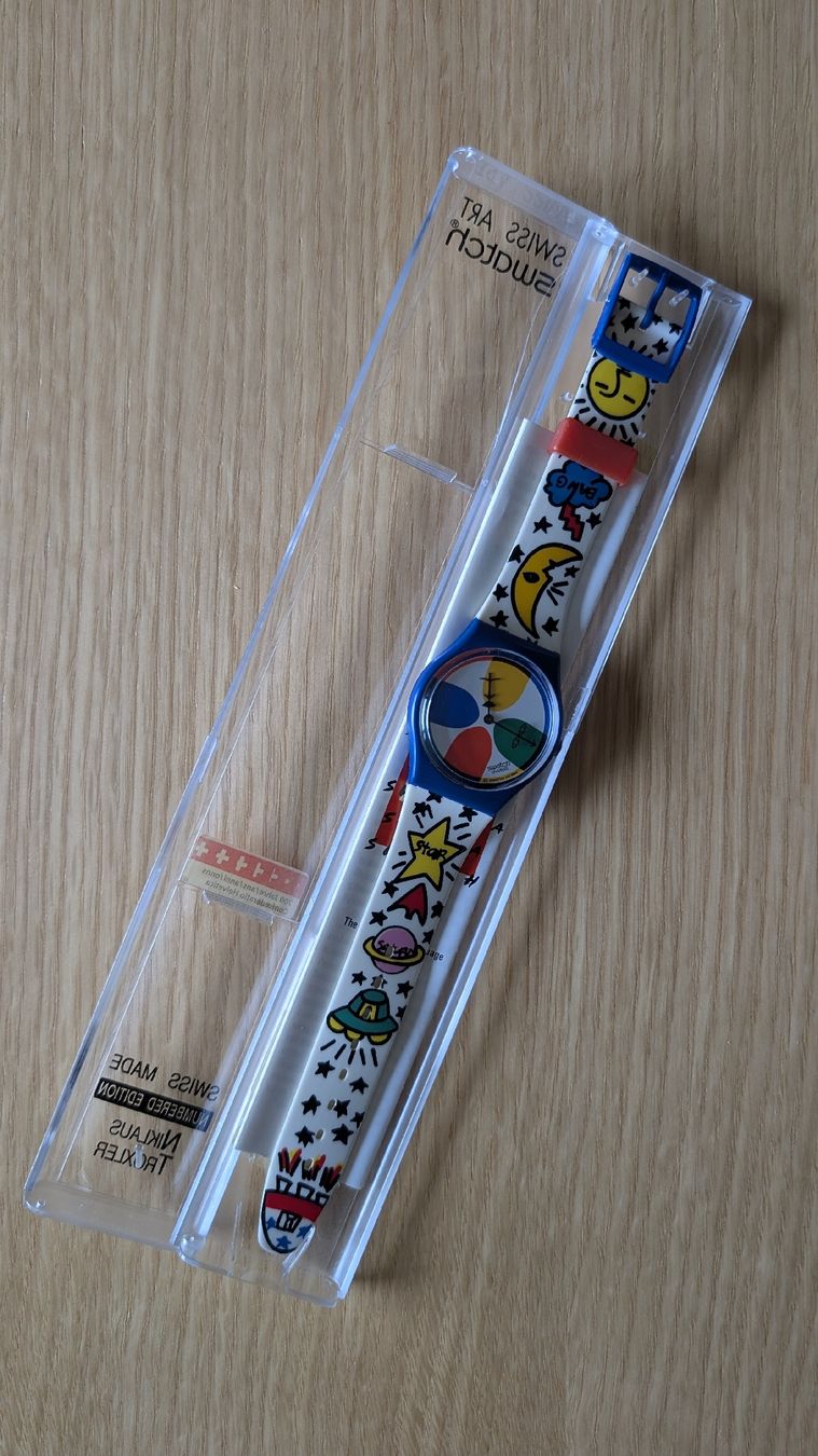 Swatch Orologi: Swatch SPACE PEOPLE GN134 (1993) NEU – Nuovo (secondo la descrizione) da Biel/Bienne venduto da uyan00 1