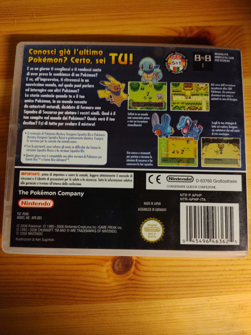 Nintendo Spiele: Pokémon Mystery Dungeon : Equipe de Secours Bleue - DS  – Gebraucht aus fribourg von GameSpot 1