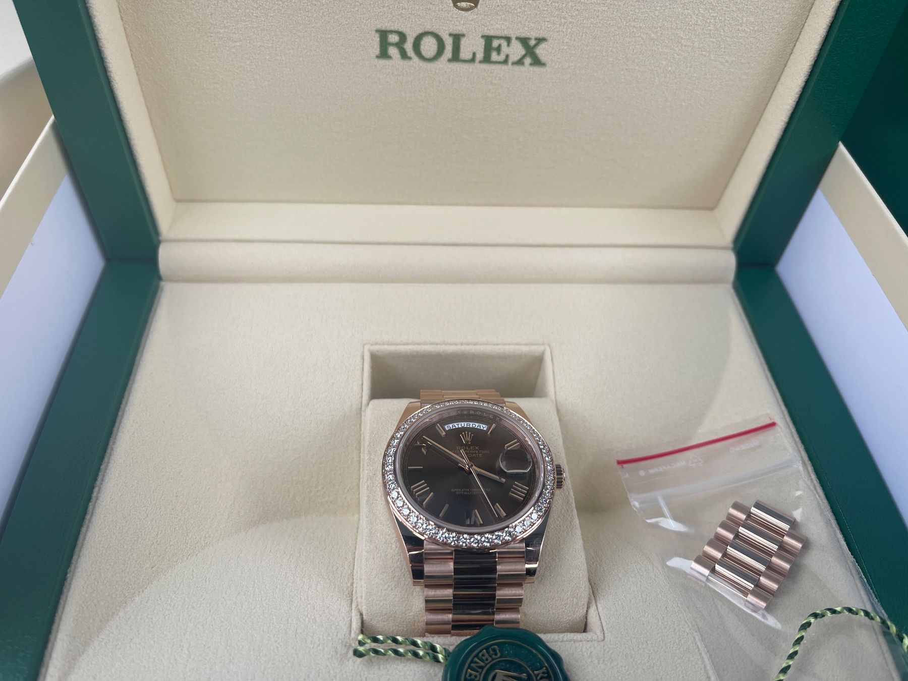 Rolex Orologi: Rolex Day Date 228345RBR – Usato da Wädenswil venduto da Andreas2211