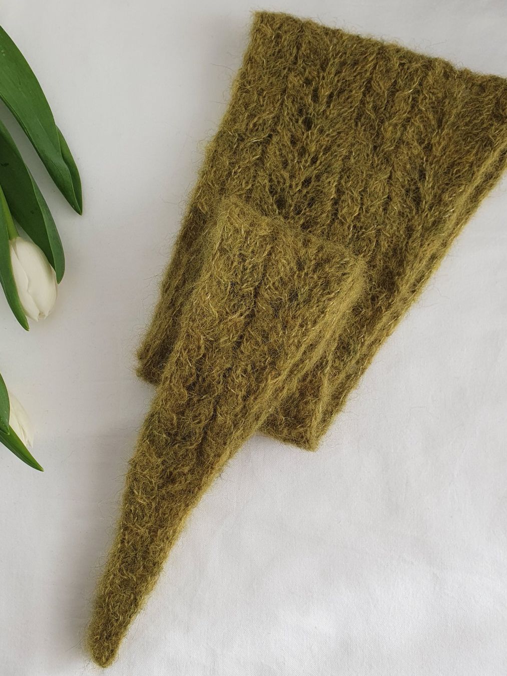 Foulard & Sciarpe: Strickschal, Handgestrickt, Unikat, Geschenk – Nuovo e nell'imballaggio originale da Neunkirch venduto da Sandramay 2