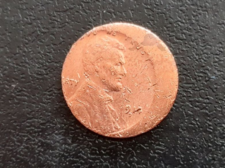 Alle Münzen: 1 cent 1914 USA, avec faute de frappe?? – Gebraucht aus Aarau von Reto_BA_01 1