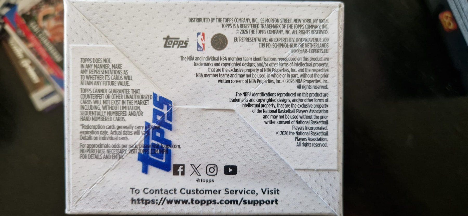 Topps Carte collezionabili: Blaster box de Topps nba hoops 2025-2026 NBA – Usato da Lutry venduto da SwissBBCards 4
