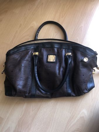 HCL Handtasche Leder braun guter Zustand