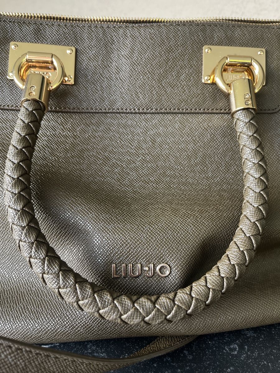 Liu Jo Borse da donna: LIU JO Handtasche in khaki-gold – Usato da Root venduto da jag_f6bw 2