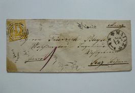 Thurn & Taxis ++ Briefe 9 Kreuzer 27.Jan 18--