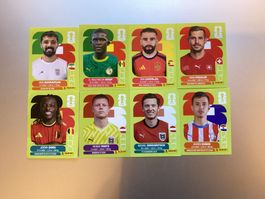 8 Panini FIFA World Cup 2026 Sticker Konvolut neu