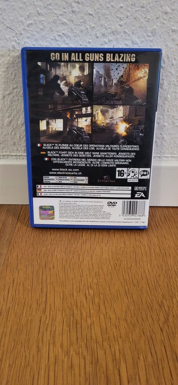 Sony Giochi: PS2 - Black – Usato da Münsingen venduto da DigitaleSpielecke 1