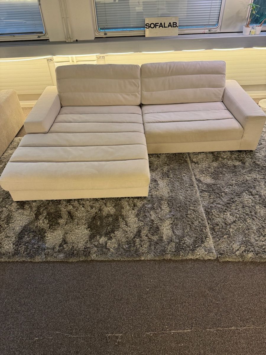 Divani: Kawola Lana Ecksofa Hellgrau von Home 24 – Usato da Fehraltorf venduto da Sofalab.swiss 1