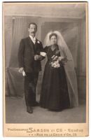 Fotografie Samson, Cie., Geneve, Ehepaar