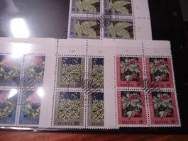 Pro Juventute 1993, FDC Satz, Einzel + 4erblock + Lose 4erbl