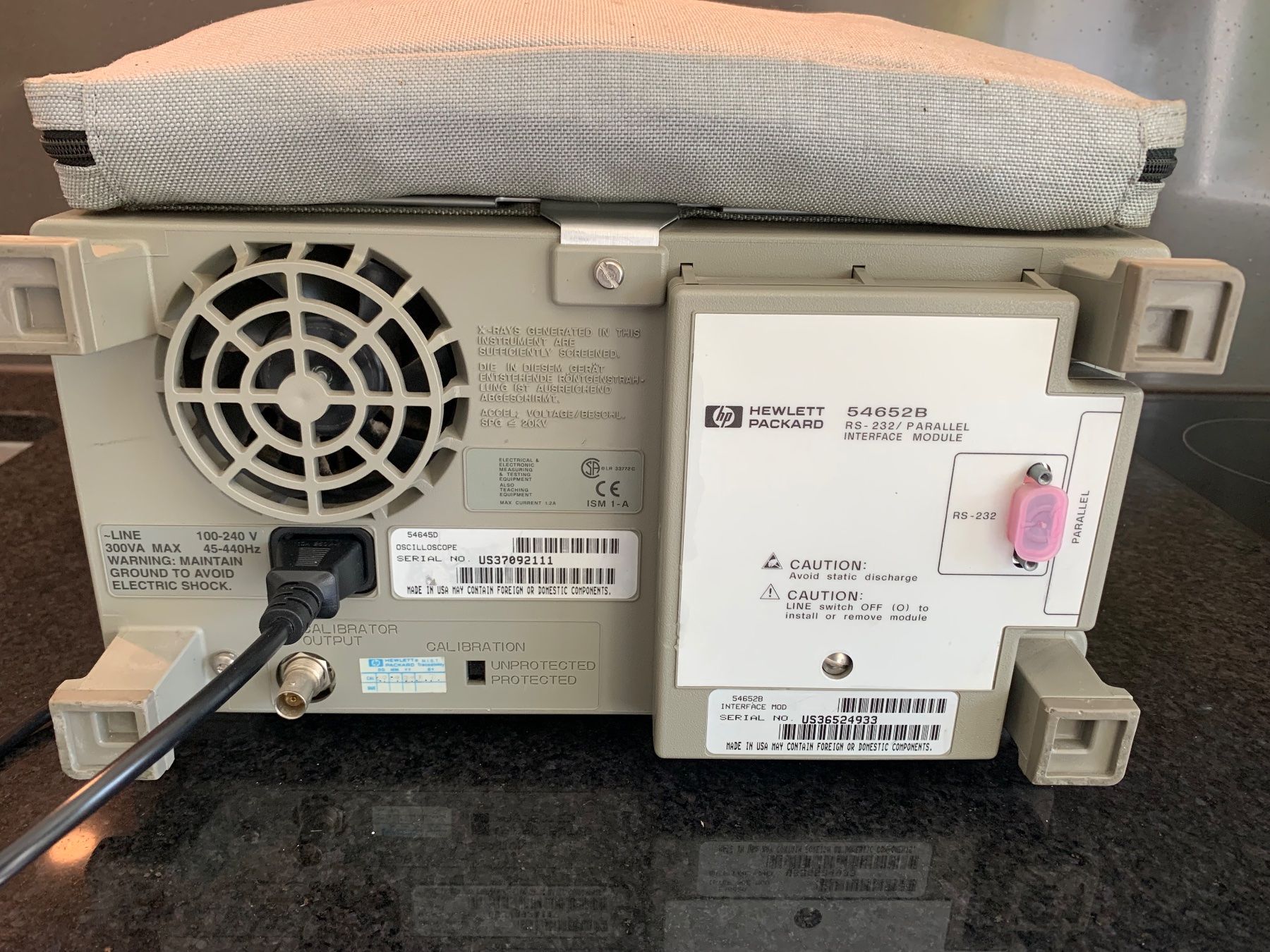 Hewlett Packard Misurare: HP HEWLET PACKARD 54645D - 100MHz – Usato da Schaffhausen venduto da Dimi83 4