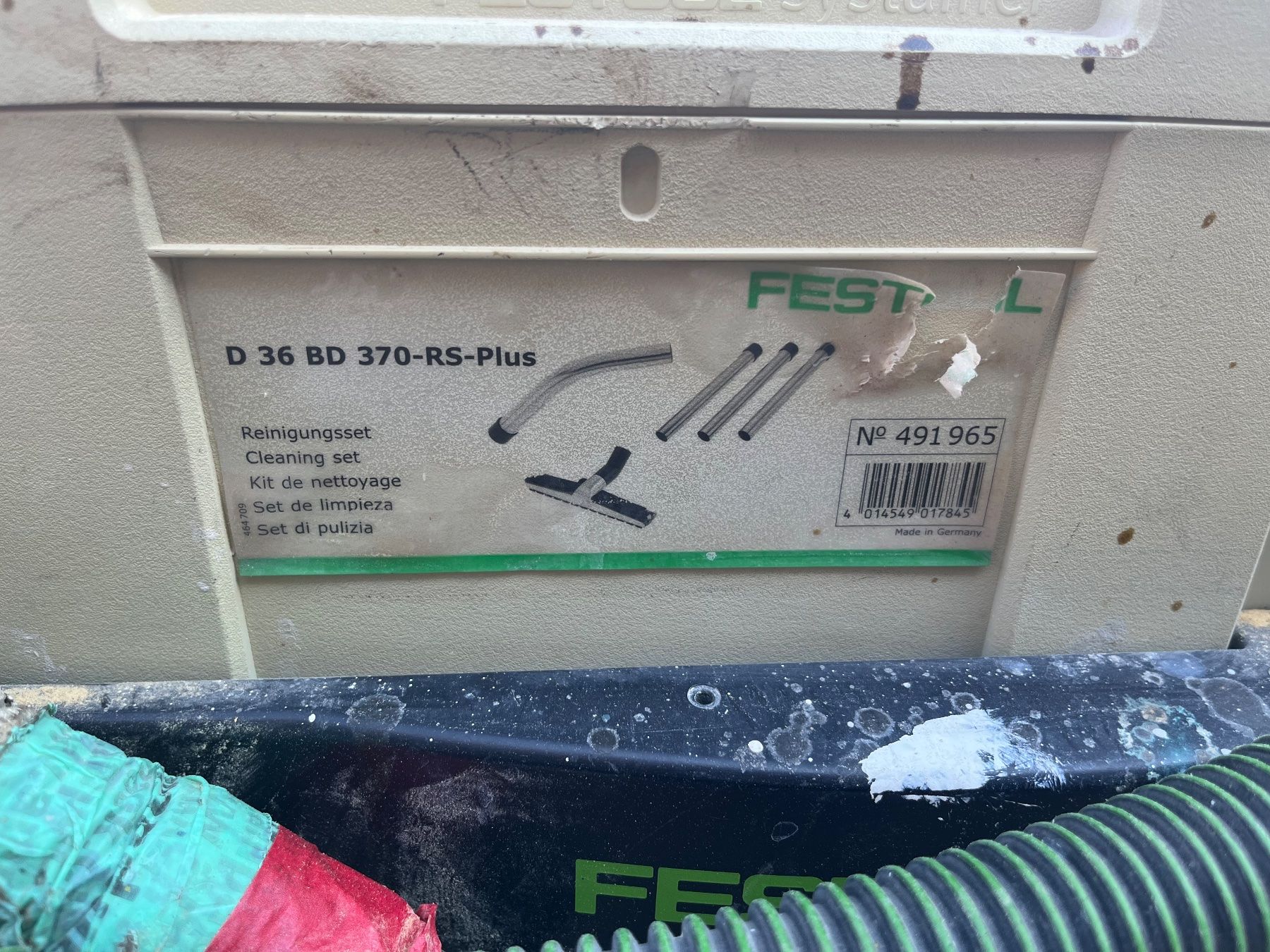 Festool Staubsauger & Zubehör: Festool Sauger D36 BD 370-RS-Plus – Gebraucht aus Beringen von  3