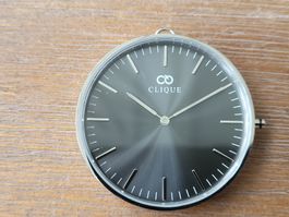TASCHENUHR MIT SAPHIREGLAS NEU
