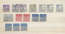 Suède Lot 8 variétés
