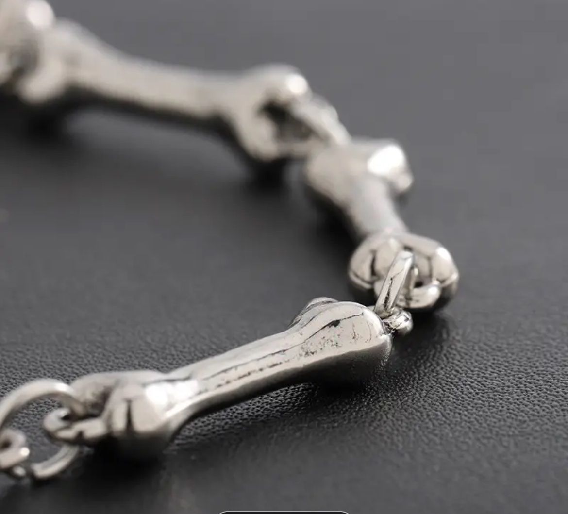 Bracciali & Braccialetti: Coole Halloween Knochen-Armband – Nuovo (secondo la descrizione) da Gams venduto da Mariawicca 3