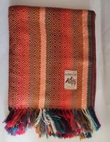Alpakadecke Peru Kuscheldecke, Farbe Rot, Neu!